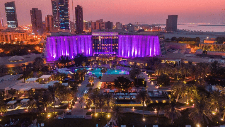 The Ritz-Carlton Bahrain Lights Up in Pink