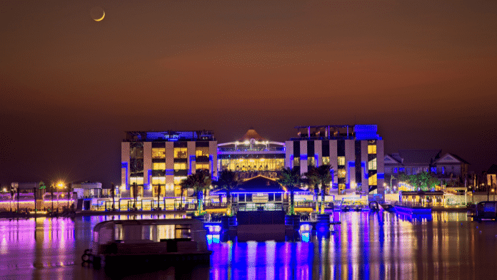 Reef Clubhouse at Night