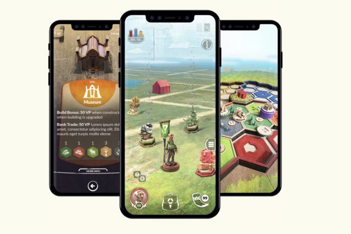 Catan AR for mobile