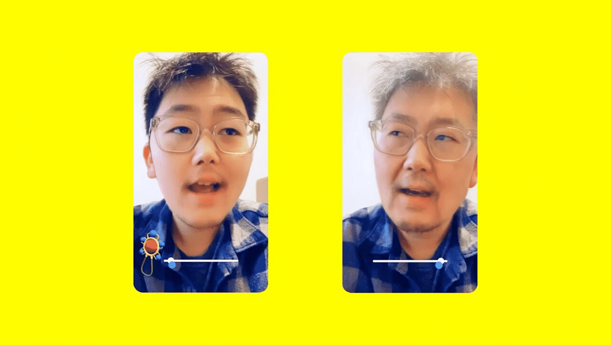 Snapchat Aging Filter