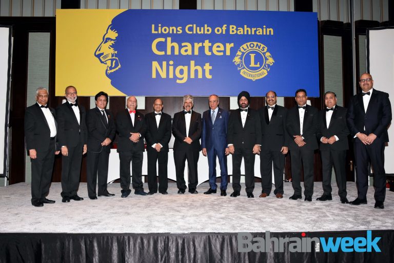 Lions club of Bahrain held the annual charter night at Regency Intercontinental Hotel.