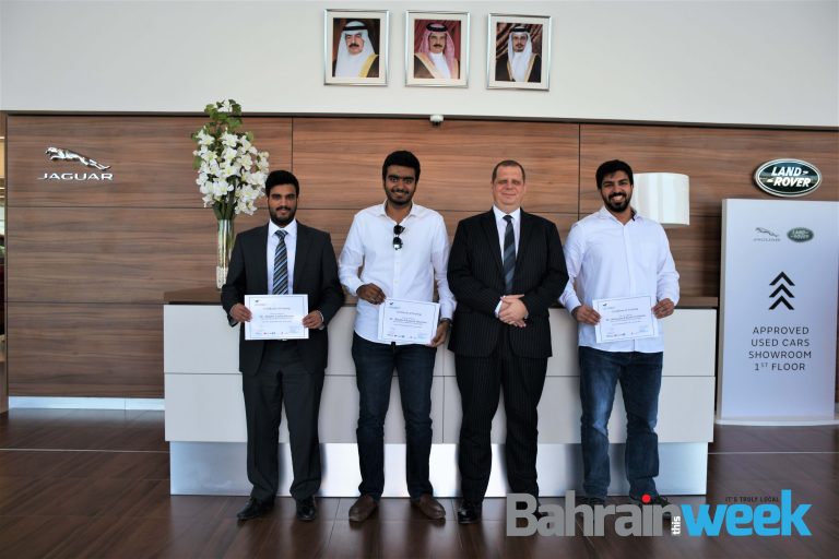 Euro Motors Internship program for Bahrain Young Creative Initiative Winners