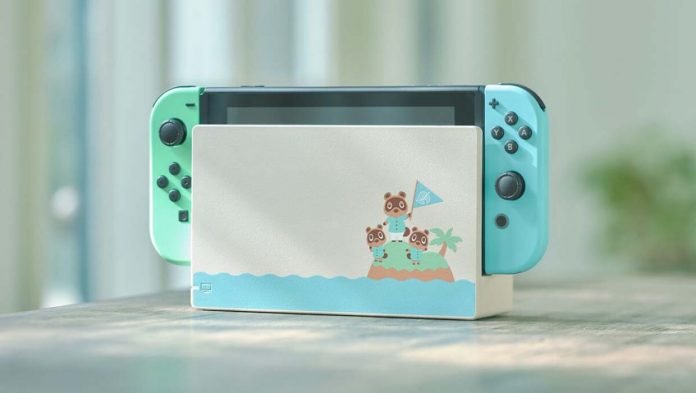 Animal Crossing Themed Switch