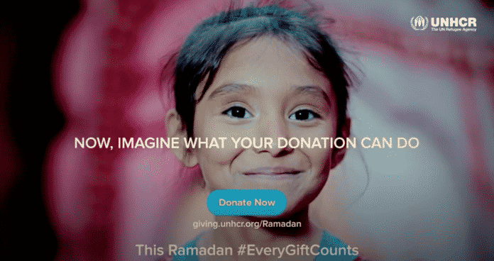 Every Gift Counts UNHCR campaign