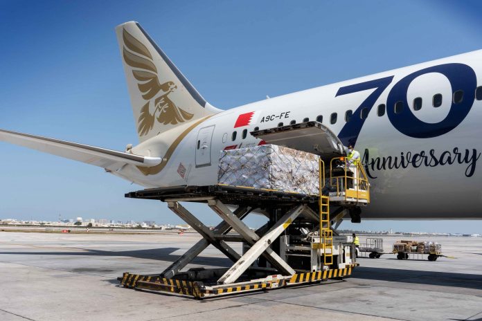Gulf Air cooperates with local companies in importing 9 tonsof medical supplies