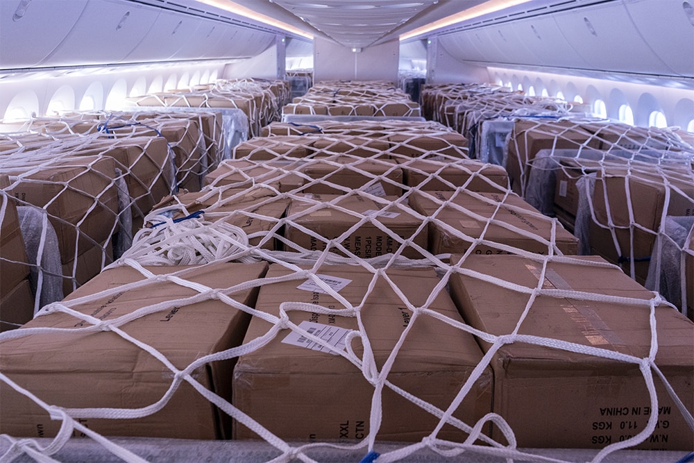 Gulf Air imports more than 80 tons of medical supplies in May