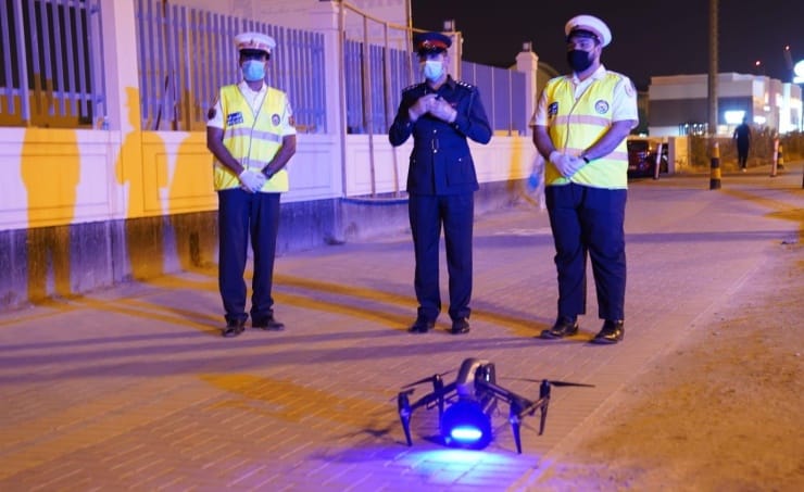 Traffic Directorate uses Drone