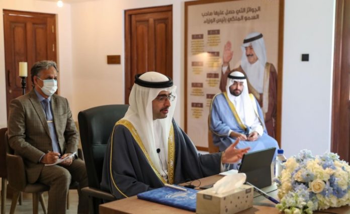 Southern Governor visits Khalifa Town virtually