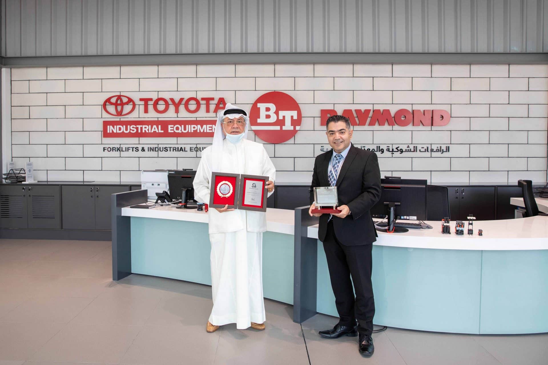 Toyota Handling Award for Ebrahim K Kanoo