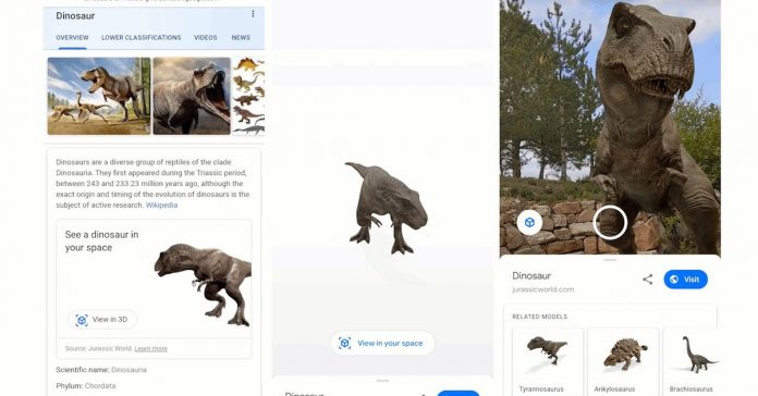 hey google tell me about dinosaurs