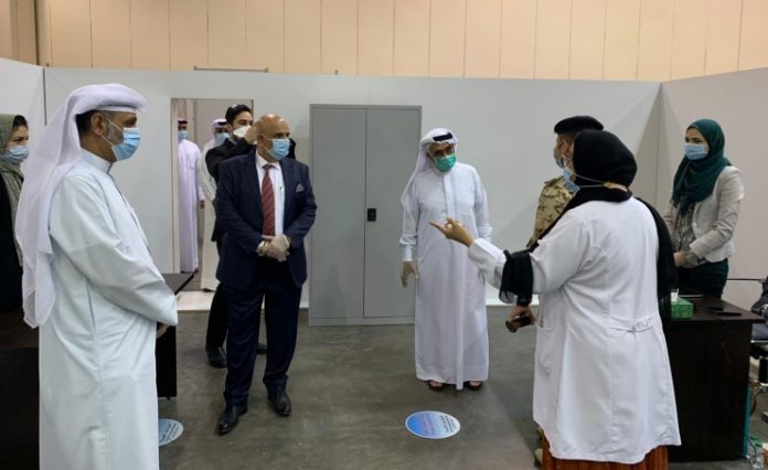 SCH Chief visits COVID-19 Testing Centre