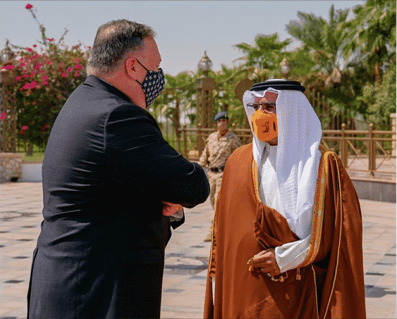 HRH the Crown Prince meets with US Secretary of State
