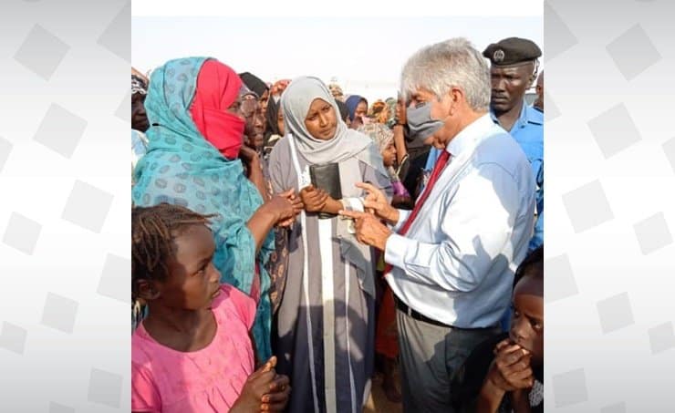 RHF Secretary-General visits flood-affected areas in Sudan