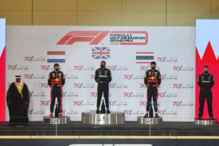 Gulf Air Bahrain Grand prix 2020 Winner Hamilton
