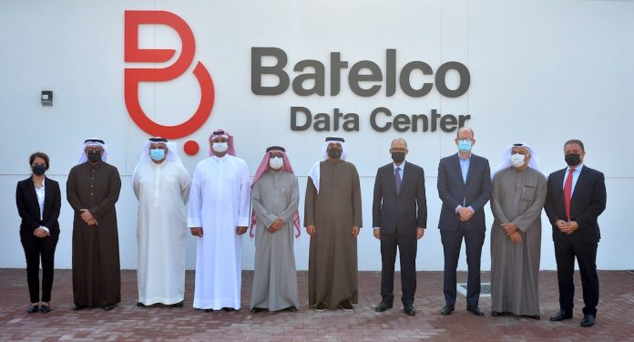 Batelco and CBB teams at Batelco Data Center