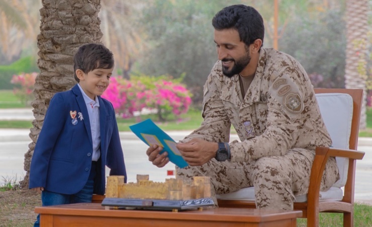 Shaikh Nasser meets Genius Child