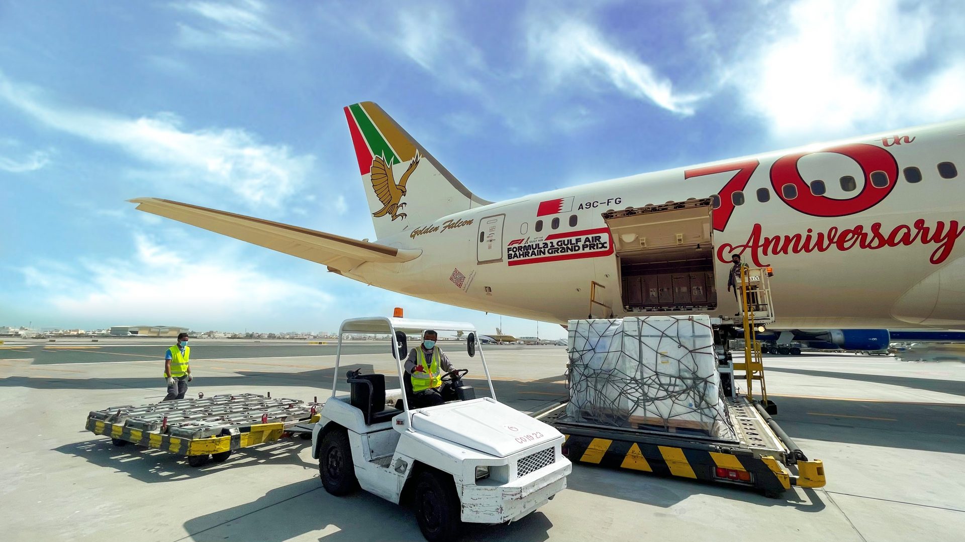 Gulf Air Continues to Support COVID-19 Vaccine Delivery