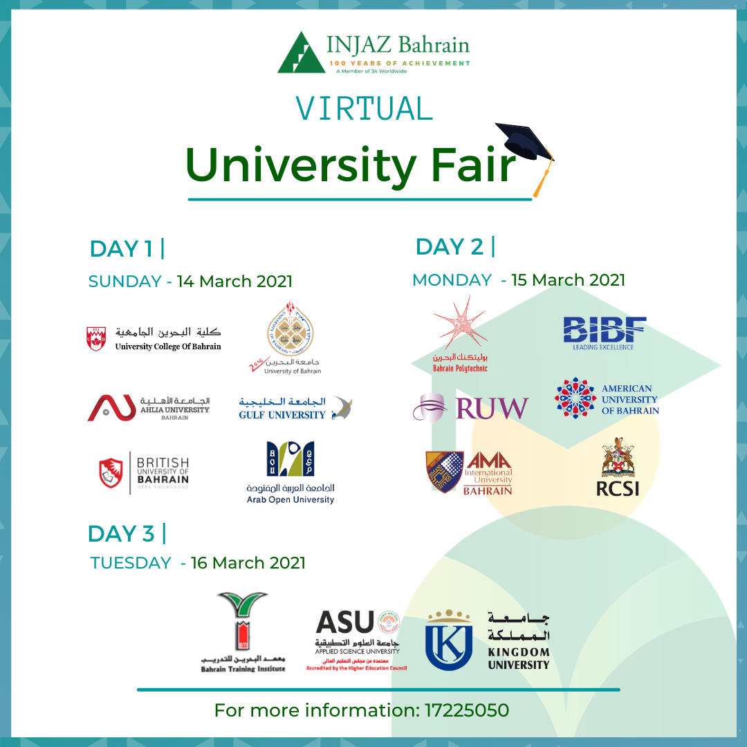 INJAZ Bahrain University Fair
