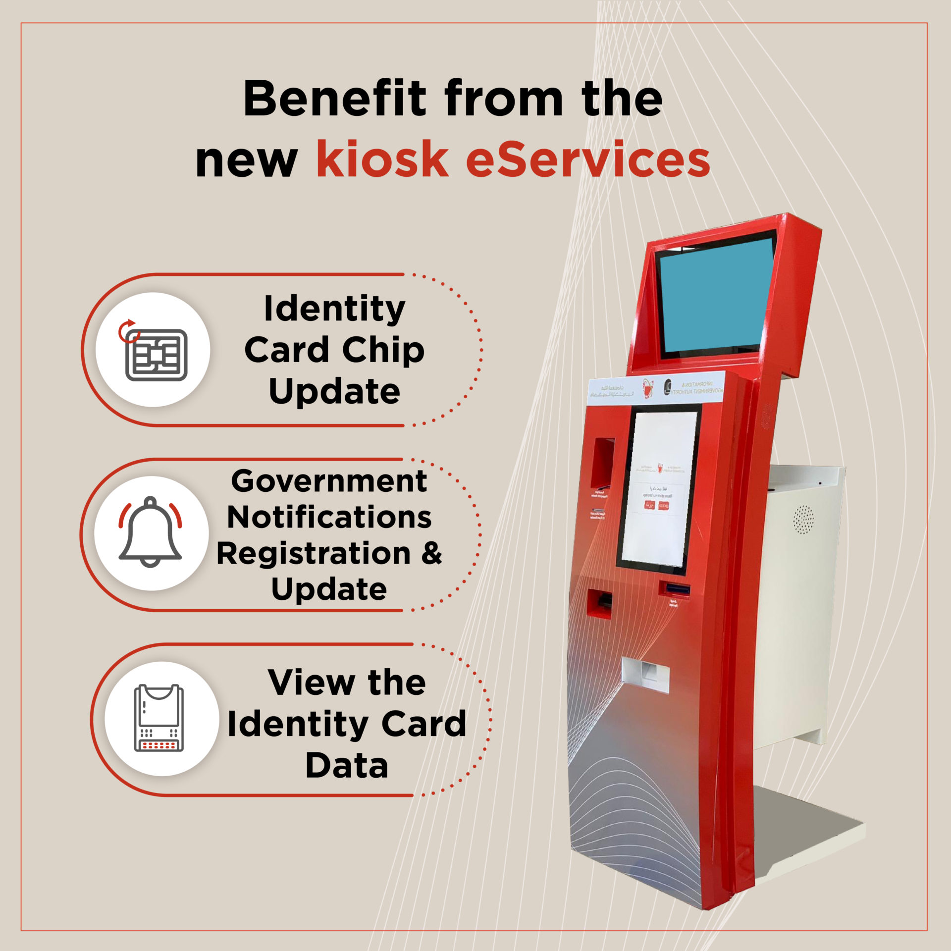 Self-Service Kiosk ID Card