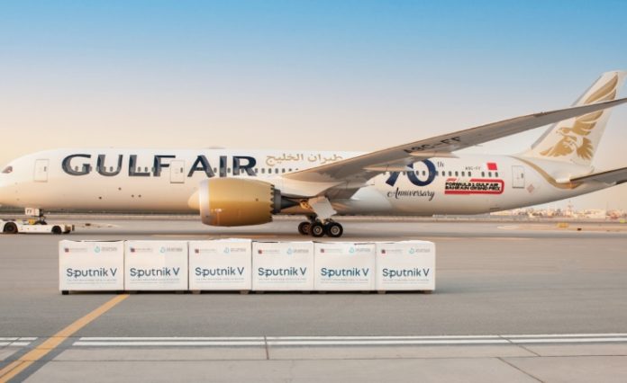 Gulf Air Delivers 400,000 Vaccines from China and Russia