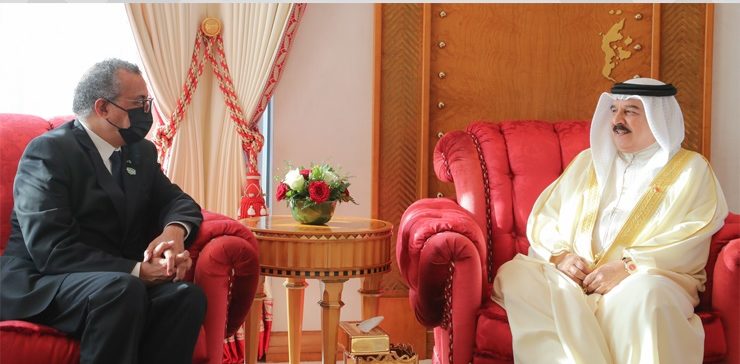HM King receives WHO Director-General