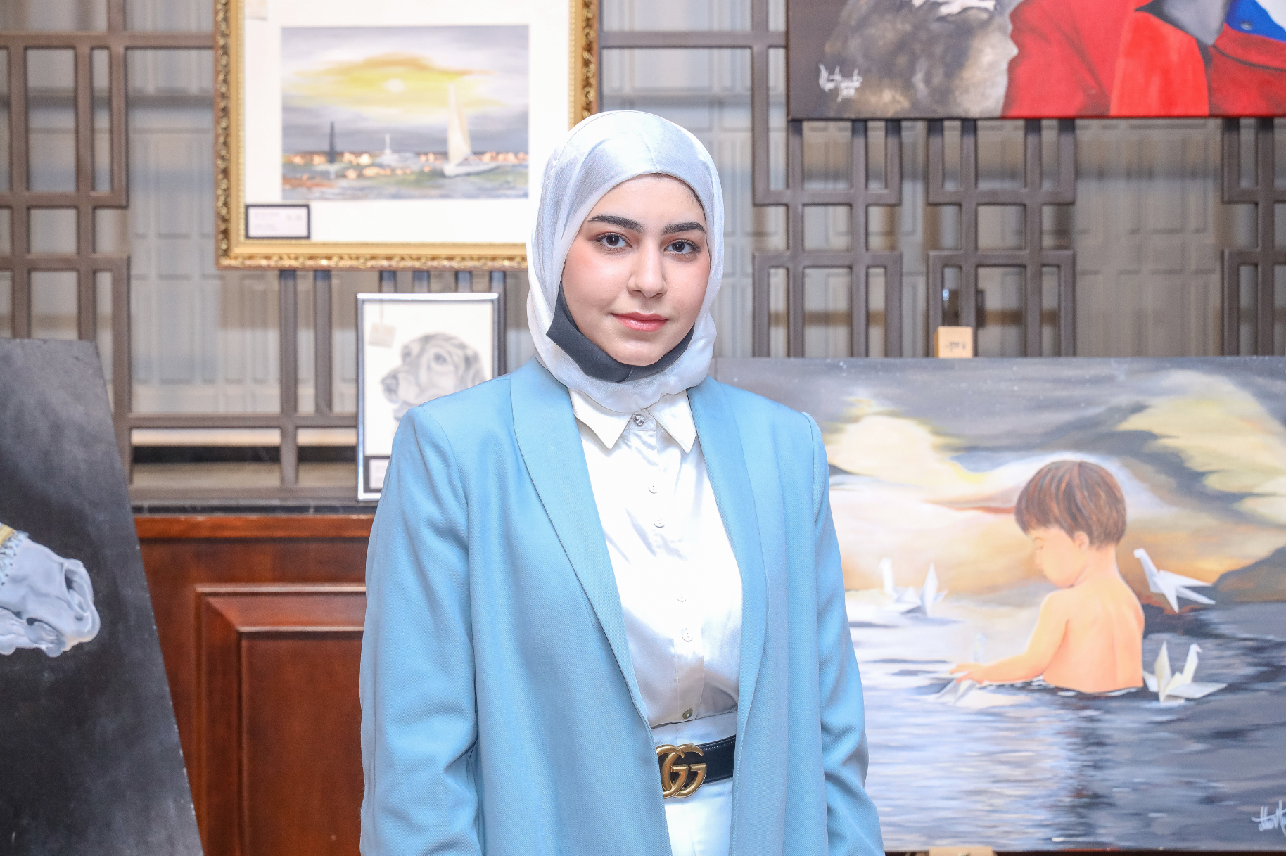 Paintings with the Internal Validation Interview with Noor Sami Hamada