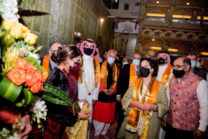Cultural activities were launched to celebrate the Golden Jubilee of relations between Bahrain and India which will continue until October 19