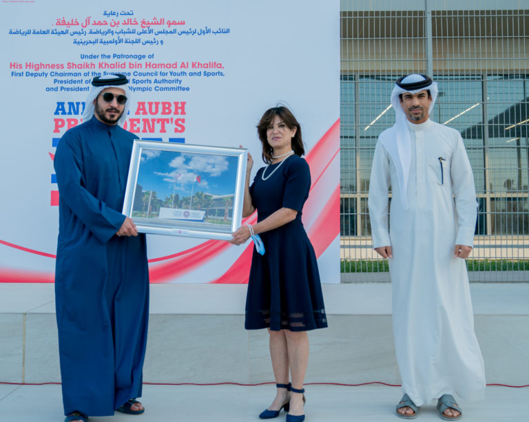 HH Shaikh Khalid bin Hamad patronises 3rd AUB race