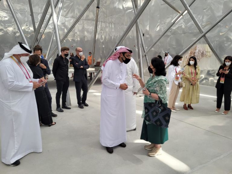 GA CE Visits Bahrain Pavilion at Expo 2020 Dubai