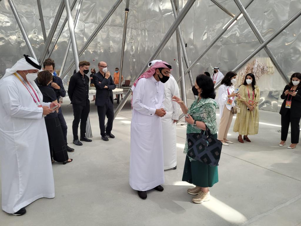 GA CE Visits Bahrain Pavilion at Expo 2020 Dubai