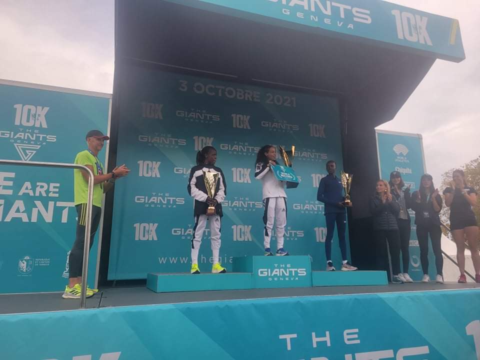 Bahrain’s Gezahegne breaks 10km road race world record in Geneva