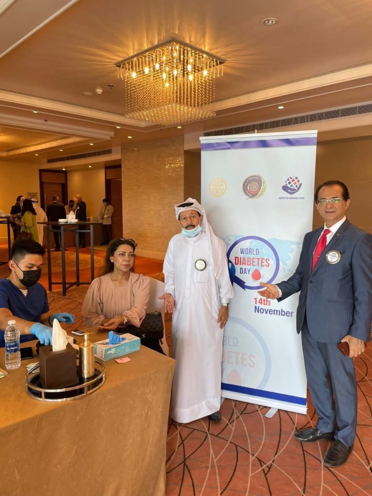 Rotary Club of Manama Launches Awareness Campaign on Diabetes