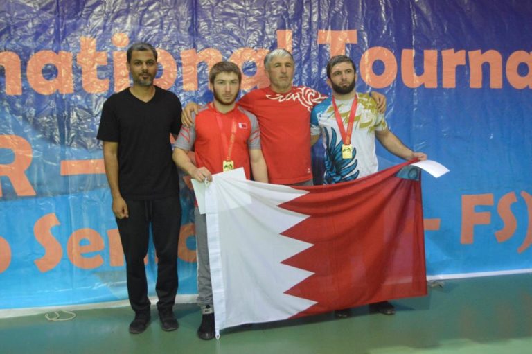 Bahrain National Wrestling Team Wins Gold Medals at the Arab Wrestling Championship