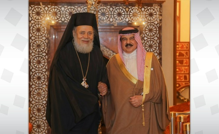 HM King receives Archbishop Niphon Seikaly