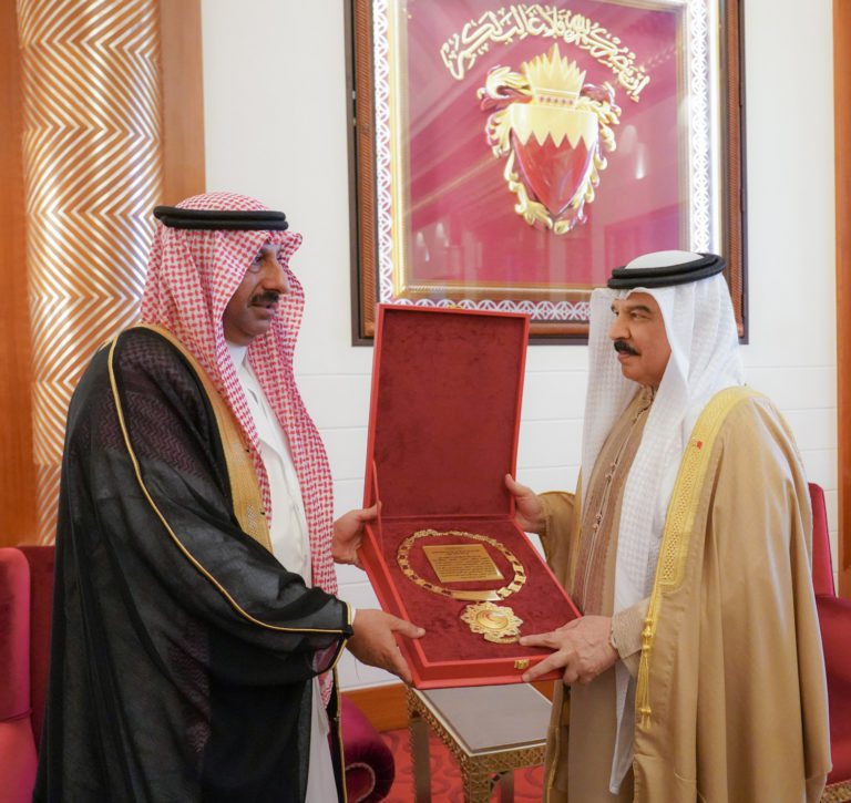 HM King awarded Abu Bakr Al Siddique Medal – First Class