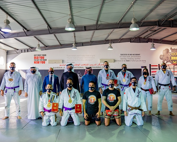 HH Shaikh Khalid bin Hamad Al Khalifa visits Reza Martial Arts Centre