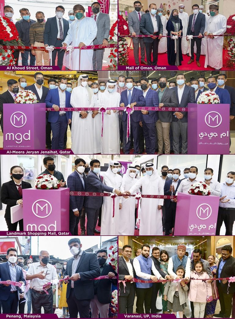 Malabar Gold & Diamonds opens 6 new showrooms across Oman, Qatar, Malaysia and India
