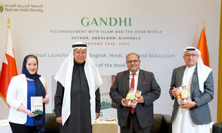Acclaimed book on Gandhi’s engagement with the Arab World launched in four languages