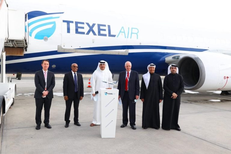 Bahrain celebrates launch of Texel Air’s Boeing 737-800bcf
