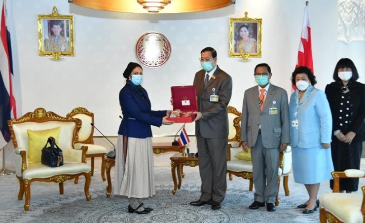 Thai Senate President receives Bahraini Ambassador to Thailand