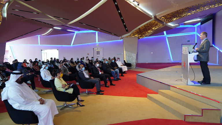 Bahrain Polytechnic CEO Holds Town Hall with Employees
