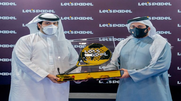HH Shaikh Khalid bin Hamad attends Let’s Padel International Championship Finals