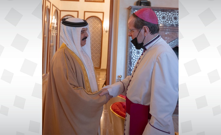 HM King receives Archbishop Michael Lewis