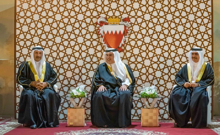 HRH the Crown Prince and Prime Minister meets several Leaders of Ramadan Majlises