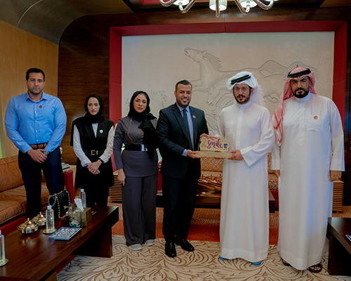 HH Shaikh Khalid bin Hamad receives Al-Mustakbal Youth Society Board of Directors