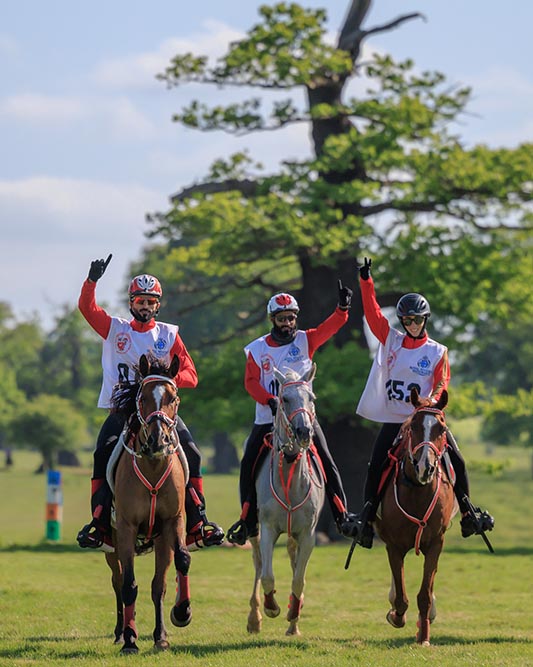 HH Shaikh Nasser bin Hamad Crowned Champion of Windsor’s 160 KM Race