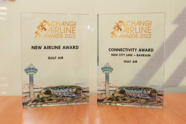 Gulf Air Wins at Changi Airline Awards