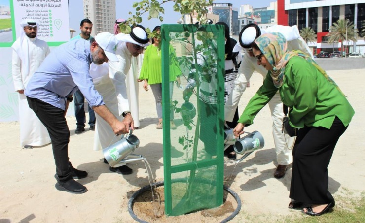 NIAD continuing with green pledge, plants trees, shrubs at 32nd site