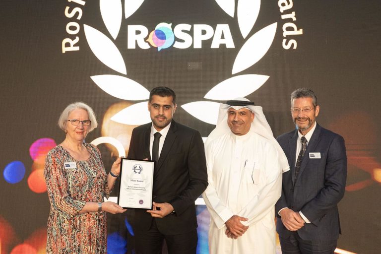 Bahrain International Airport recognized with RoSPA Silver Award for commitment to safety