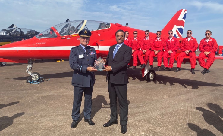 BIAS 2022 to host iconic UK Red Arrows flying display team
